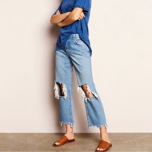 Free People Maggie straight leg jeans